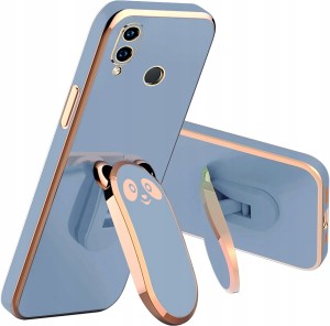 ETUI DO HUAWEI P SMART 2019 GLAMOUR PANDA UCHWYT PODSTAWKA SILIKON + SZKŁO