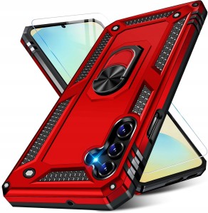 ETUI DO SAMSUNG GALAXY A56 5G PANCERNE OCHRONA ARMOR RING MAGNET + SZKŁO