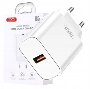 ŁADOWARKA SIECIOWA XO-CE33 USB 18W MOCNA UNIWERSALNA DO TELEFONU