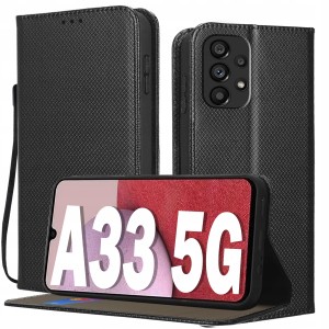 ETUI DO SAMSUNG A33 5G BOOK Z KLAPKĄ MAGNETYCZNE PORTFEL SMART CASE + SZKŁO
