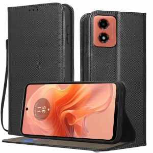 ETUI DO MOTOROLA MOTO G34 5G BOOK Z KLAPKĄ MAGNETYCZNE PORTFEL + SZKŁO