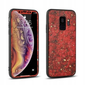 ETUI DO SAMSUNG GALAXY S9 ACRYL DROBINKI CASE+FOLIA 