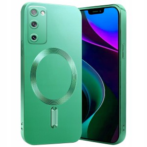ETUI DO SAMSUNG S20 FE MAGNETYCZNE SILIKON DO MAGSAFE OCHRONA CASE + SZKŁO