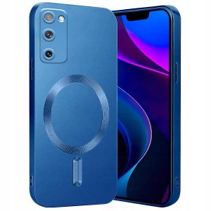 ETUI DO SAMSUNG S20 FE MAGNETYCZNE SILIKON DO MAGSAFE OCHRONA CASE + SZKŁO