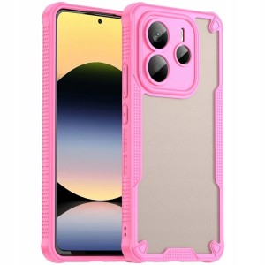 ETUI DO XIAOMI REDMI NOTE 14 5G SILIKON PANCERNE MATT OCHRONA CASE + SZKŁO