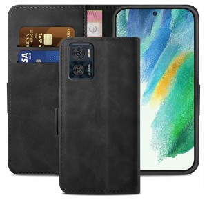 ETUI Z KLAPKĄ DO MOTOROLA MOTO E22 / E22i PORTFEL VELVET MAGNET KABURA CASE