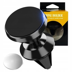 UCHWYT SAMOCHODOWY MAGNETYCZNY NA TELEFON DO KRATKI DO SAMOCHODU MOCNY