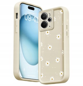 ETUI DO REALME 14 5G / 14T 5G SILIKON SOFT OCHRONA APARATU Stokrotki CASE