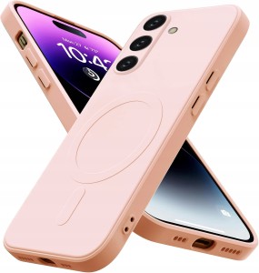 ETUI DO SAMSUNG A17 5G SILIKON MAGNETYCZNE DO MAGSAFE OCHRONA CASE + SZKŁO