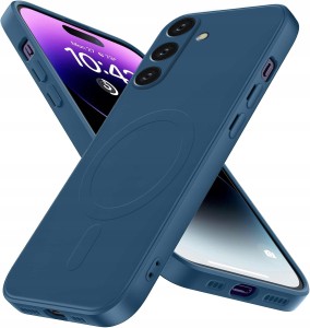 ETUI DO SAMSUNG A57 5G SILIKON MAGNETYCZNE DO MAGSAFE OCHRONA CASE + SZKŁO