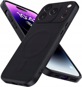 ETUI DO IPHONE 17 PRO MAX SILIKON MAGNETYCZNE DO MAGSAFE OCHRONA + SZKŁO