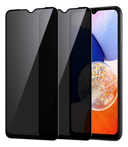 2x SZKŁO HARTOWANE 9D PRYWATYZUJĄCE DO XIAOMI REDMI 14C PRIVACY ANTY SPY