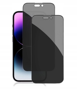 2x SZKŁO HARTOWANE 9D PRYWATYZUJĄCE DO IPHONE 12 / 12 PRO PRIVACY ANTY SPY
