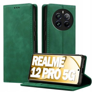 ETUI Z KLAPKĄ DO REALME 12 PRO 5G / 12 PRO PLUS 5G SKÓRZANE PORTFEL MAGNET