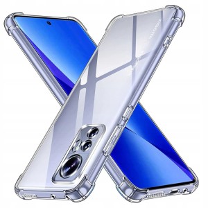 ETUI DO XIAOMI REDMI NOTE 12S SILIKON CLEAR ANTI-SHOCK OCHRONA CASE + SZKŁO