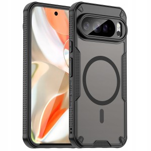 ETUI DO GOOGLE PIXEL 9 PRO MATT SILIKON MAGNETYCZNE DO MAGSAFE CASE + SZKŁO