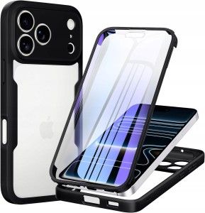 ETUI DO IPHONE 17 PRO MAX PANCERNE 360 SILIKON TPU OCHRONA APARATU CASE