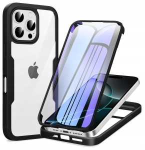 ETUI DO IPHONE 16 PRO MAX PANCERNE 360 SILIKON TPU OCHRONA APARATU CASE