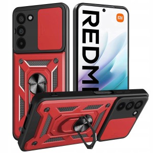 ETUI DO XIAOMI REDMI 15 4G / 5G PANCERNE OCHRONA APARATU RING CASE + SZKŁO