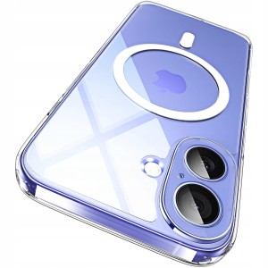 ETUI DO IPHONE 17 MAGSAFE SHOCK Przezroczyste OCHRONA APARATU CASE + SZKŁO