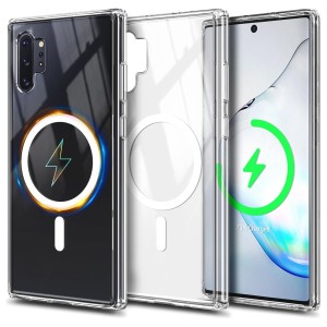 ETUI DO SAMSUNG NOTE 10 PLUS MAGSAFE SHOCK CLEAR Przezroczyste OCHRONA CASE