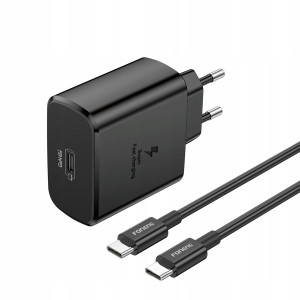 ŁADOWARKA SIECIOWA FONENG EU62 USB TYPE-C 45W SZYBKIE ŁADOWANIE +KABEL