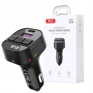 TRANSMITER SAMOCHODOWY XO FM BLUETOOTH ŁADOWARKA MP3 2x USB 3,1A XO-BCC17