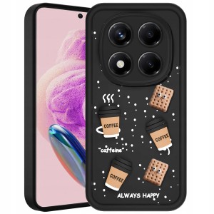 ETUI DO XIAOMI REDMI NOTE 14 PRO 5G / 14 PRO PLUS 5G SILIKON Coffee 6D