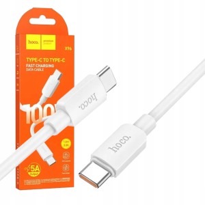 KABEL USB TYPE-C DO TYPE-C HOCO X96 5A 1M SAMSUNG HUAWEI XIAOMI 100W