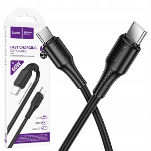 KABEL HOCO X120 USB TYPE-C DO TYPE-C 60W 1M MOCNY PRZEWÓD UNIWERSALNY