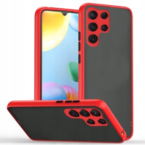 ETUI DO SAMSUNG S24 ULTRA MATOWE SILIKON OCHRONA APARATU RAMKA CASE