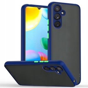ETUI DO SAMSUNG A05S MATOWE SILIKON OCHRONA APARATU RAMKA CASE + SZKŁO