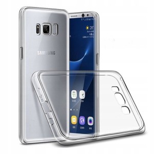 ETUI DO SAMSUNG S8 iPAKY Przezroczyste SILIKON OCHRONA APARATU CASE + FOLIA