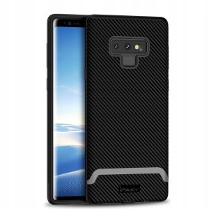 ETUI DO SAMSUNG GALAXY NOTE 9 iPaky PANCERNE CARBON SILIKON OCHRONA + FOLIA