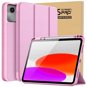 ETUI DO LENOVO TAB M11 11" Z KLAPKĄ PODSTAWKA z Uchwytem na Rysik + SZKŁO