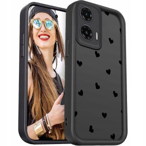 ETUI DO MOTOROLA MOTO G35 5G SILIKON OCHRONA APARATU MATT SERCA + SZKŁO