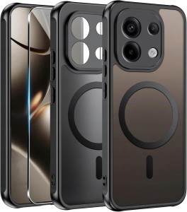 ETUI DO XIAOMI REDMI NOTE 13 / 13 4G SILIKON MAGNETYCZNE DO MAGSAFE + SZKŁO