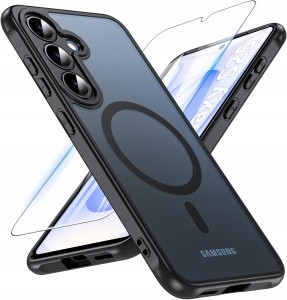 ETUI DO SAMSUNG GALAXY A25 5G MATT SILIKON MAGNETYCZNE DO MAGSAFE + SZKŁO