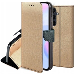 ETUI Z KLAPKĄ DO SAMSUNG A14 4G / 5G PORTFEL FANCY SMART MAGNET KABURA CASE