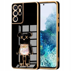 ETUI DO SAMSUNG S23 ULTRA GLAMOUR BEAR UCHWYT PODSTAWKA MIŚ SILIKON CASE 6D