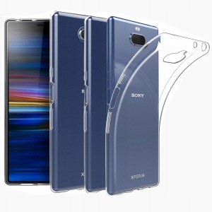 3x ETUI SLIM CASE PRZEZROCZYSTE DO SONY 10 PLUS