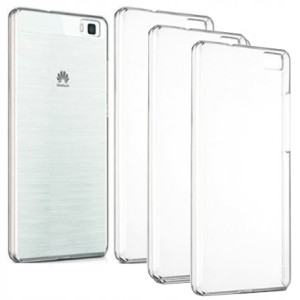 3x ETUI SLIM CASE PRZEZROCZYSTE DO HUAWEI P8 1MM