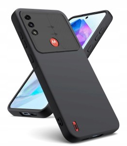 ETUI DO MOTOROLA MOTO E7 POWER SILIKONOWE OCHRONA APARATU SILIKON + SZKŁO