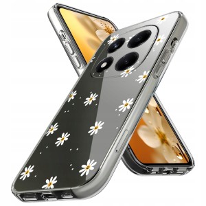 ETUI DO XIAOMI REDMI NOTE 14 PRO 5G / 14 PRO PLUS 5G Przezroczyste KWIATY
