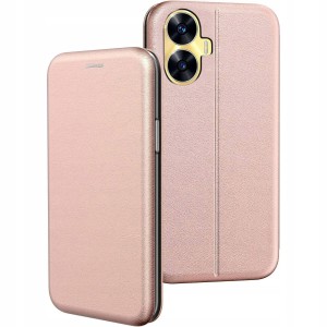 ETUI Z KLAPKĄ DO REALME C55 MAGNETIC SMART DIVA BOOK ECOSKÓRA CASE
