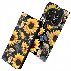 ETUI Z KLAPKĄ DO REALME 12 PRO 5G / 12 PRO PLUS 5G PORTFEL MAGNET KWIATY