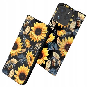 ETUI Z KLAPKĄ DO XIAOMI REDMI NOTE 14 / 14 4G PORTFEL MAGNETYCZNE + SZKŁO