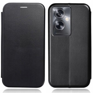 ETUI Z KLAPKĄ DO OPPO A79 5G MAGNETIC SMART DIVA BOOK ECOSKÓRA CASE