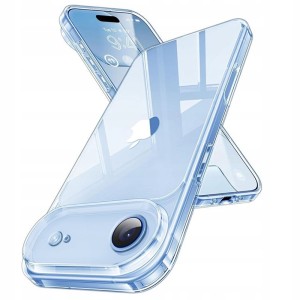 ETUI DO IPHONE 17 AIR Przezroczyste SILIKON OCHRONA APARATU CASE + SZKŁO