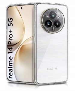 ETUI DO REALME 14 PRO PLUS 5G Przezroczyste SILIKON OCHRONA APARATU CASE